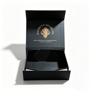 Custom Logo Folding Magnetic Gift Box Luxury Rigid Packaging Box with Premium Insert
