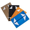 Custom printed blue folding rigid box for brand products