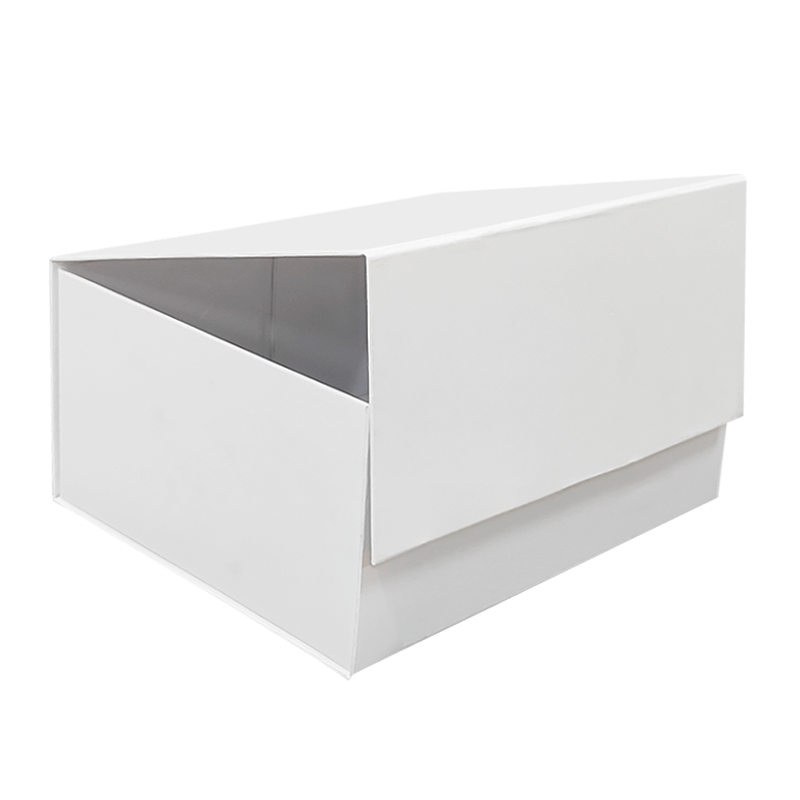 White Folding Box with Lid for Fashion Products