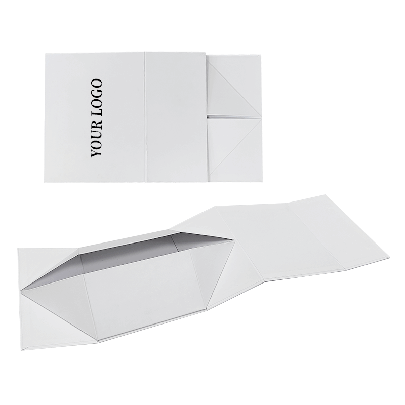 White Folding Box for Clothing Packaging