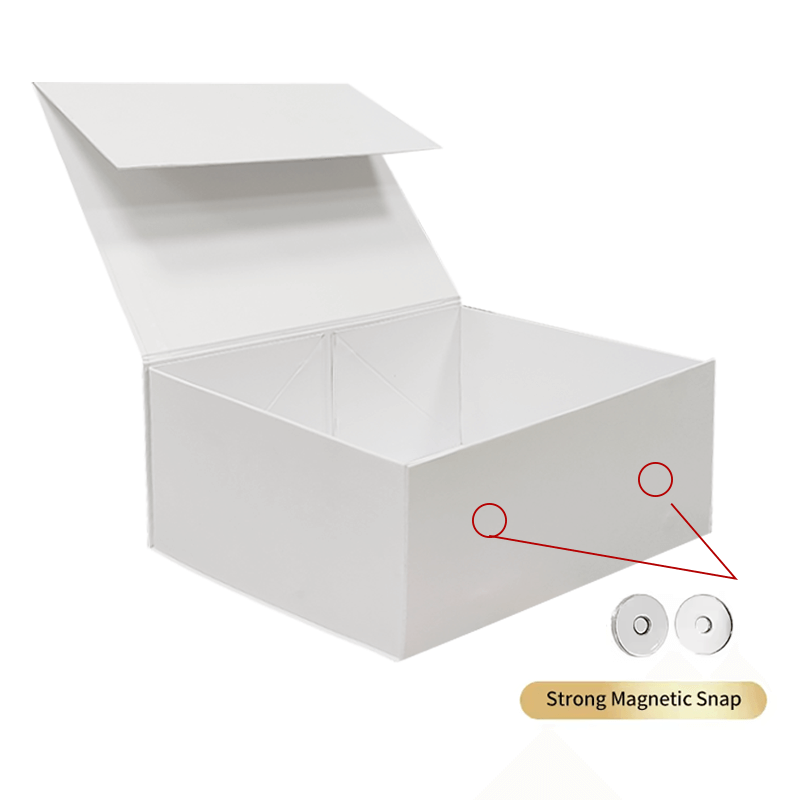 Custom Logo White Folding Box Packaging