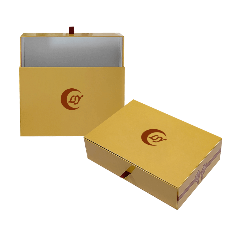 Luxury Yellow Packaging Box for Brand Gifts