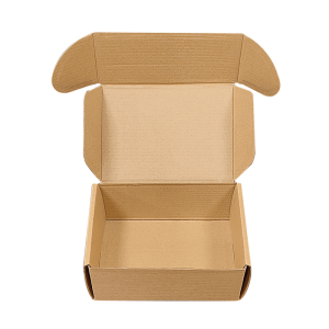 Custom Corrugated Mailer Box Made from Recyclable Kraft Cardboard