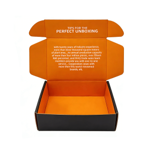 Brown Corrugated Packaging Box for Clothing Shipping