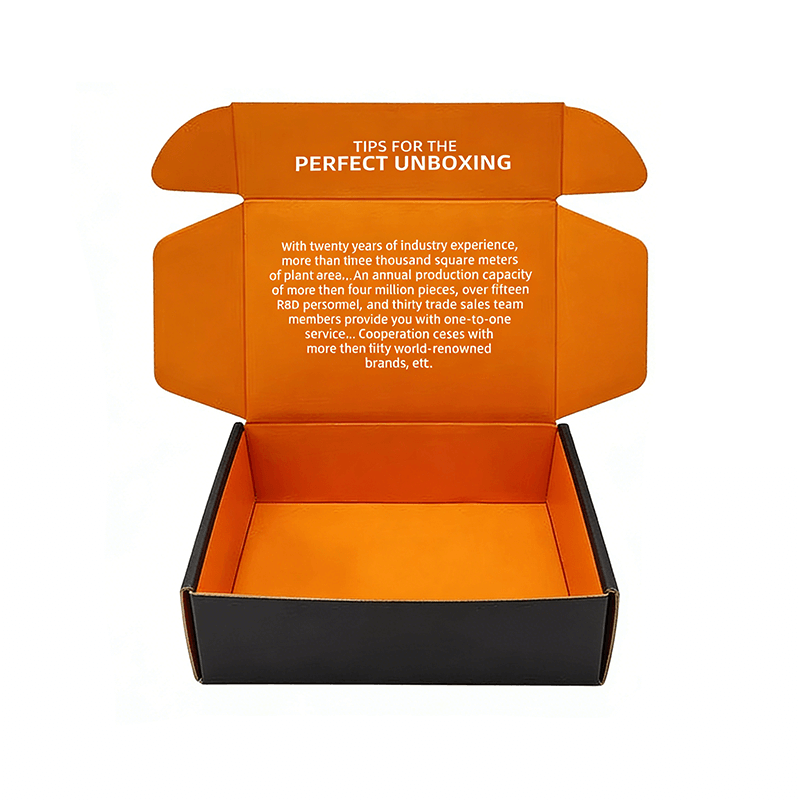 Brown Corrugated Packaging Box for Clothing Shipping