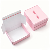 Open Corrugated Mailer Box with Custom Brand Printing