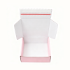Pink Folding Mailer Box Packaging for Product Shipping
