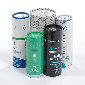 Cylinder Gift Box small sizes in various colors and patterns