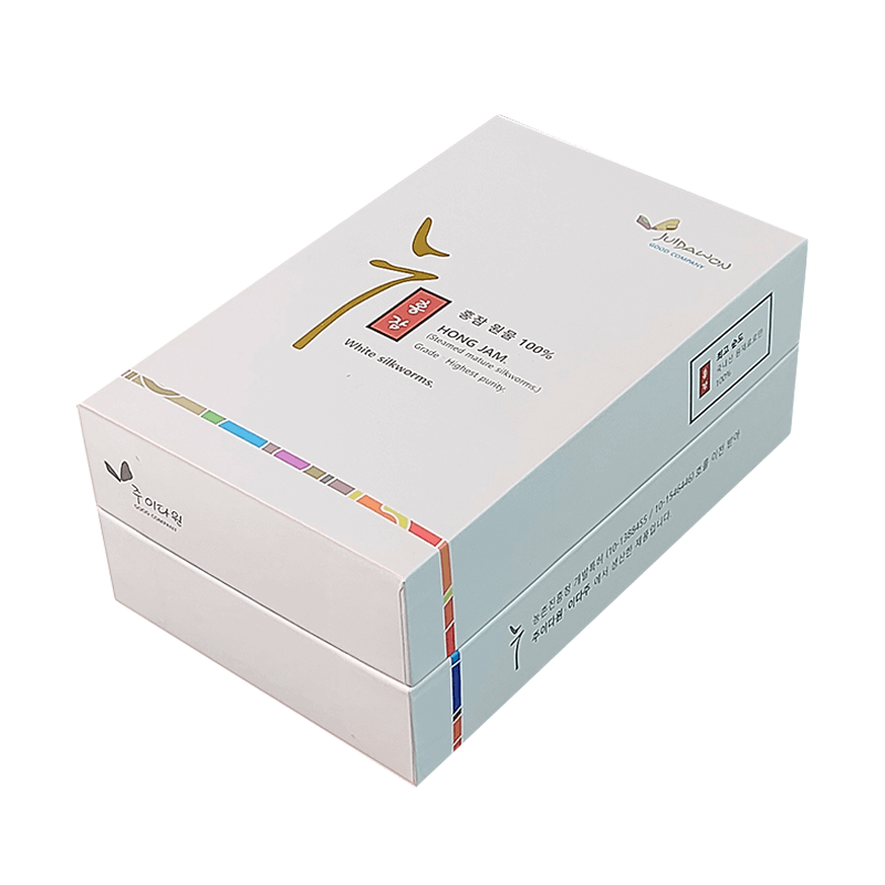 Custom Bottle Packaging Box with white paper finishing